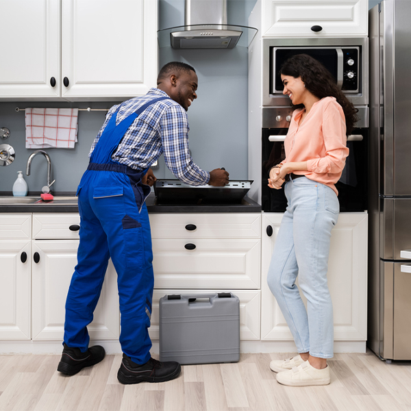 can you provide an estimate for cooktop repair before beginning any work in Lapine